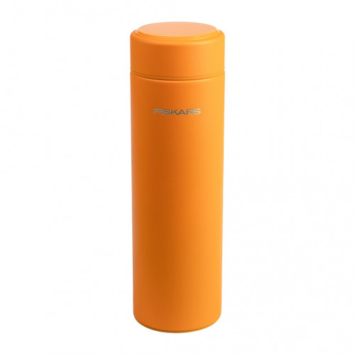 Bouteille thermique - On the Go 0,5 L orange - boissons chaudes et froides - FISKARS