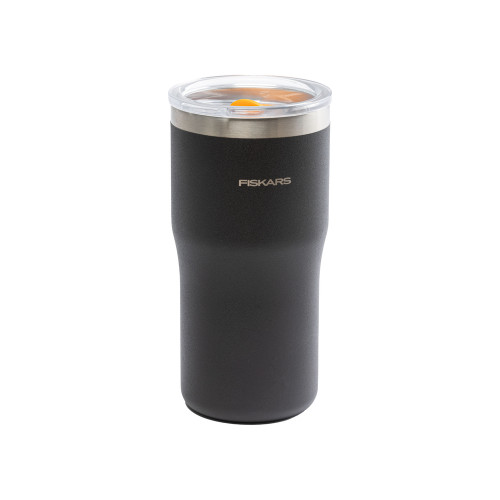 Mug isotherme - On the Go 0,5 L noir - boissons chaudes et froides - FISKARS