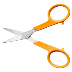 Ciseaux de broderie incurvés - Classic 10 cm ambidextres - couture et découpe de précision - FISKARS
