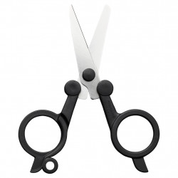 Ciseaux de voyage pliables - ReNew ambidextres - découpe compacte et sécurisée - FISKARS