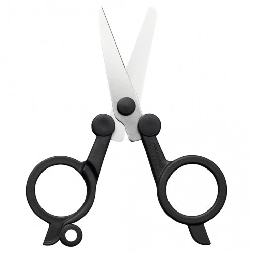 Ciseaux de voyage pliables - ReNew ambidextres - découpe compacte et sécurisée - FISKARS