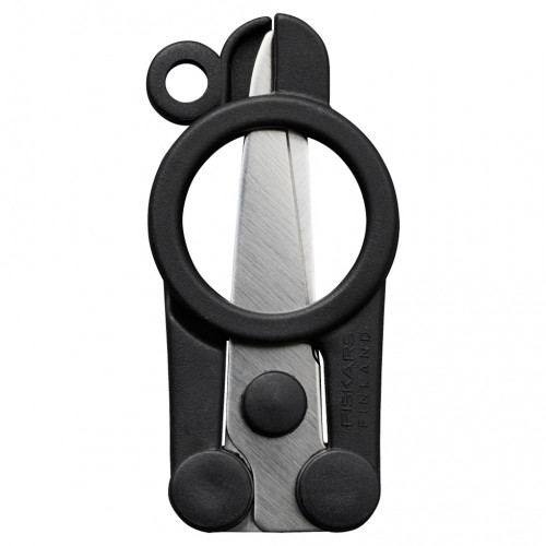 Ciseaux de voyage pliables - ReNew ambidextres - découpe compacte et sécurisée - FISKARS