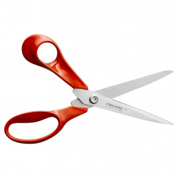 Ciseaux universels - Classic 21 cm pour gaucher - coupe papier et tissu - FISKARS