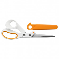 Ciseaux de tailleur - Amplify RazorEdge 21 cm droitier - coupe tissus épais cuir et ameublement - FISKARS