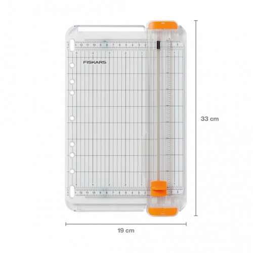 Massicot portable - SureCut A5 22,8 cm - coupe papier bureau précision - FISKARS
