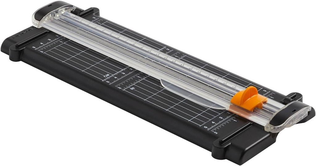 Massicot portable SureCut TripleTrack 22 8 cm A5 coupe papier précise bureau et loisirs créatifs