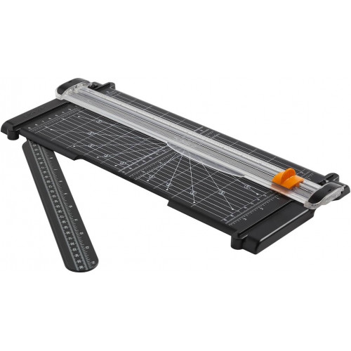 Massicot - SureCut TripleTrack 30,5 cm A4-A3 - coupe papier précise bureau et loisirs créatifs - FISKARS