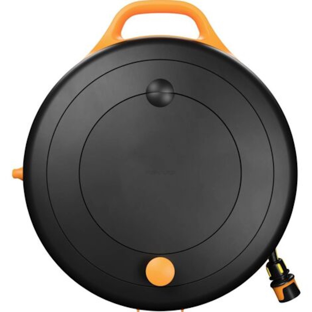 Dévidoir automatique avec tuyau 15 enrouleur mural pour arrosage de jardin