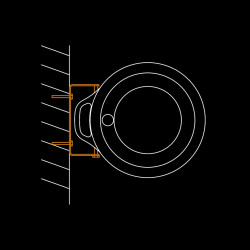 Dévidoir automatique - S avec tuyau 15 m - enrouleur mural pour arrosage de jardin - FISKARS