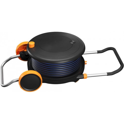 Dévidoir - L kit complet 30 m - enrouleur mobile avec accessoires d’arrosage - FISKARS