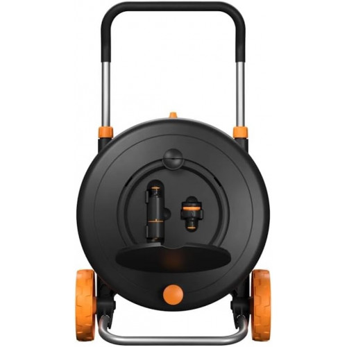 Dévidoir - L kit complet 30 m - enrouleur mobile avec accessoires d’arrosage - FISKARS