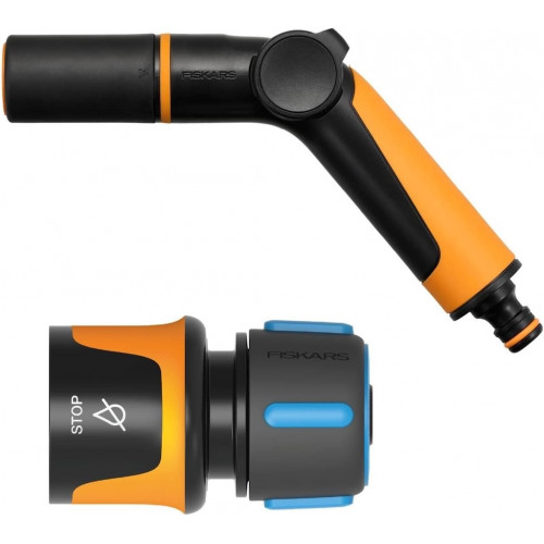 Pistolet d'arrosage - 2 fonctions avec raccord STOP - set d’arrosage SoftGrip - FISKARS