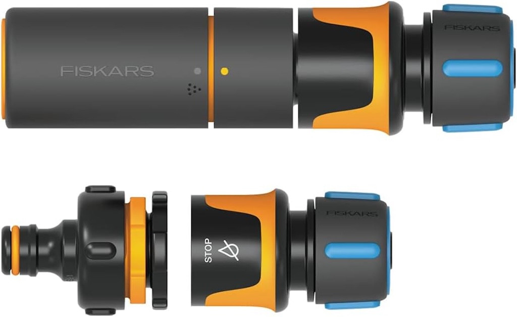 Pistolet d'arrosage Fiskars 1027091 kit de démarrage avec surface Softgrip™ 2 fonctions compatible universellement