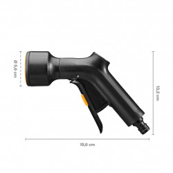 Pistolet d'arrosage - - douchette à débit réglable pour arrosage doux - FISKARS