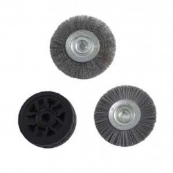 Set de brosses désherbantes - Maxxbrush 18V - nylon et métallique de marque Batavia, référence: B9708400