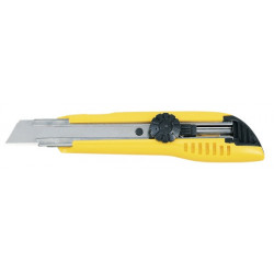 Cutter 18 mm avec blocage par molette crantée de marque TAJIMA, référence: B1596600