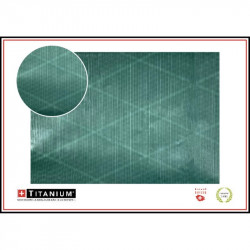 Bâche de protection verte 4 x 6 m - étanche et recyclable - Ombréa