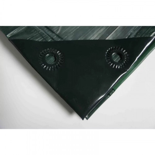 Bâche de protection verte 4 x 6 m - étanche et recyclable - Ombréa