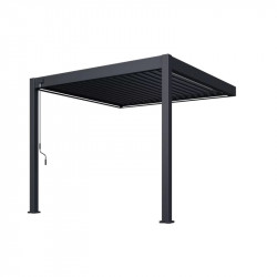 Kit LED pour pergola bioclimatique adossée 3 x 3 m - éclairage RVB connecté de marque Ombréa, référence: J9723900