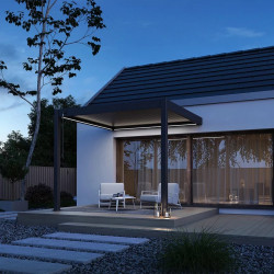 Kit LED pour pergola bioclimatique adossée 3 x 3 m - éclairage RVB connecté - Ombréa