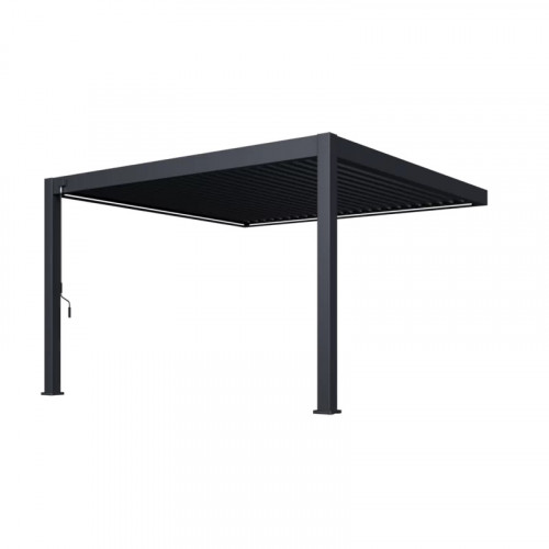 Kit LED pour pergola bioclimatique adossée 4 x 4 m - éclairage RVB connecté - Ombréa