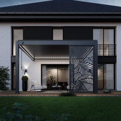 Kit LED pour pergola bioclimatique adossée 4 x 4 m - éclairage RVB connecté - Ombréa