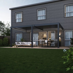 Kit LED pour pergola bioclimatique adossée 4 x 6 m - éclairage RVB connecté - Ombréa
