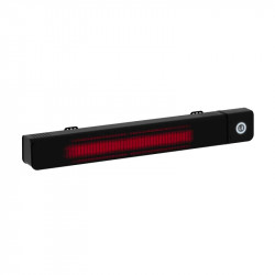 Chauffage extérieur infrarouge 3000 W - pour pergola et carport de marque Ombréa, référence: J9724500