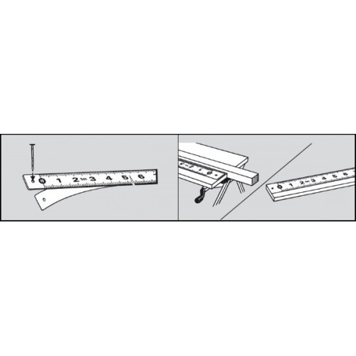 Ruban de mesure adhésifs 1 m x 13 mm - TAJIMA