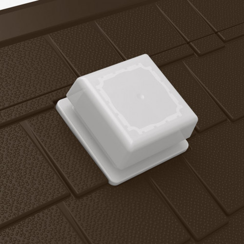 Abri de jardin résine 6,90 m² taupe et gris - plancher renforcé inclus - Suncast