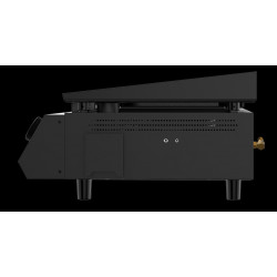 Plancha gaz G-700 6,6 kW - surface antiadhésive 66,5 x 35 cm - thermomètre inclus - Cozze