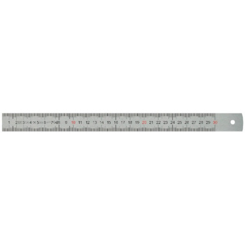 Réglet inox flexible 100 x13 mm - OUTIFRANCE 