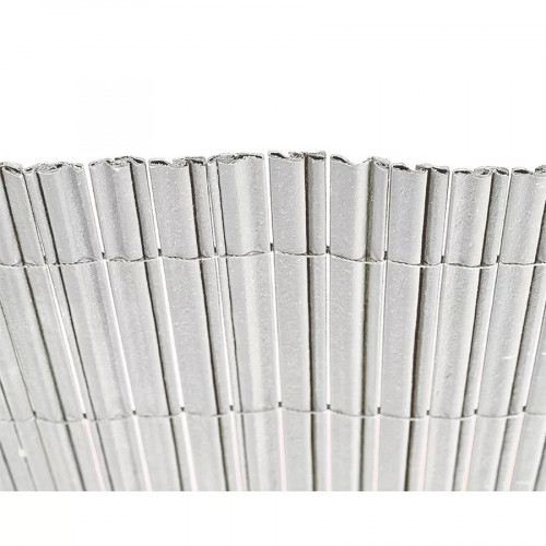 Canisse PVC double face 19 mm blanche 1 x 3 m - 30 % recyclé - anti-UV - NORTENE 