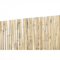 Canisse naturelle demi-ronde 1,5 x 5 m - roseaux fendus - occultation moyenne - NORTENE