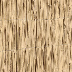 Canisse naturelle multi-tiges 1 x 5 m - roseaux fins - tissage galvanisé - NORTENE