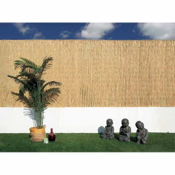 Canisse naturelle multi-tiges 1,5 x 5 m - roseaux fins - tissage galvanisé de marque NORTENE , référence: J9732100
