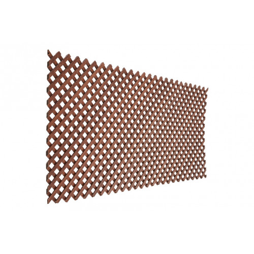Treillis pare-vue en osier marron 0,6 x 1,2 m - matériau LOP - anti-UV - NORTENE 