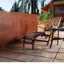 Treillis décoratif LOP 0,9 x 1,2 m - maille 18 mm - aspect naturel - NORTENE 