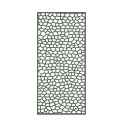 Panneau décoratif extérieur vert foncé 1 x 2 m - polypropylène 100 % recyclé - NORTENE