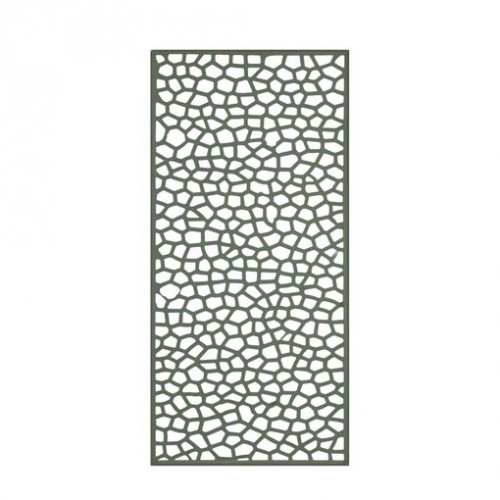 Panneau décoratif extérieur vert foncé 1 x 2 m - polypropylène 100 % recyclé - NORTENE 