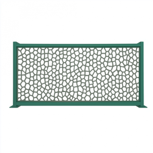 Panneau décoratif extérieur vert foncé 1 x 2 m - polypropylène 100 % recyclé - NORTENE 