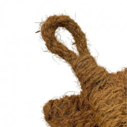 Voile d’ombrage coco 3 x 3 m - fibre naturelle - effet respirant - NORTENE
