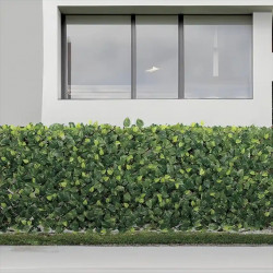 Treillis extensible artificiel vert 0,9 x 1,8 m - feuillage décoratif - PE recyclé - NORTENE 