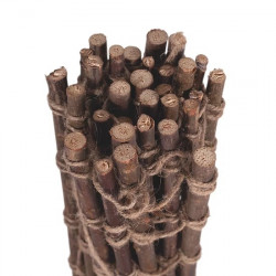 Treillis mural naturel marron 1 x 2 m - support pour plantes grimpantes - NORTENE 