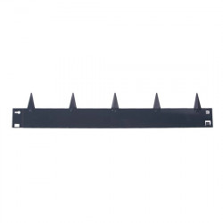 Bordure de jardin acier galvanisé anthracite 1,06 m - hauteur 18 cm - 5 piquets intégrés - NORTENE