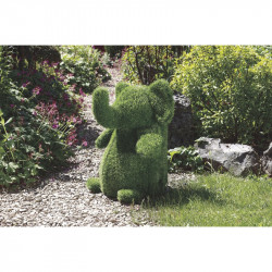 Statue de jardin éléphant en gazon synthétique - arrosage goutte à goutte - réservoir 26 L - NORTENE 