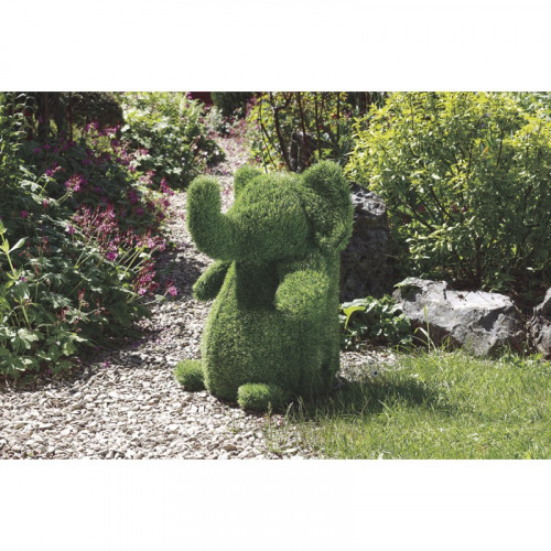 Statue de jardin éléphant en gazon synthétique - arrosage goutte à goutte - réservoir 26 L - NORTENE 
