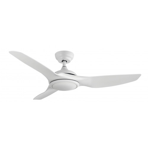 Ventilateur de plafond - DCF-W680 - 30 pouces - finition nickel satiné avec éclairage E27 - DLC Home