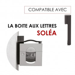Console murale - Soléa - H.41 cm x l.10 cm x P.9 cm - marron - RENZ