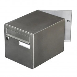 Boîte aux lettres normalisée 2 portes extérieur - Rivage - inox - RENZ